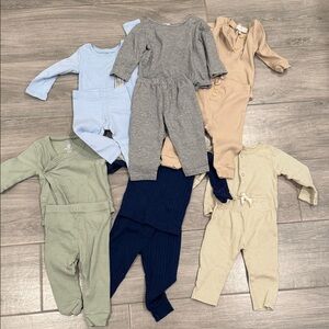 Assorted Baby 2PC sets  in Neutral Tones